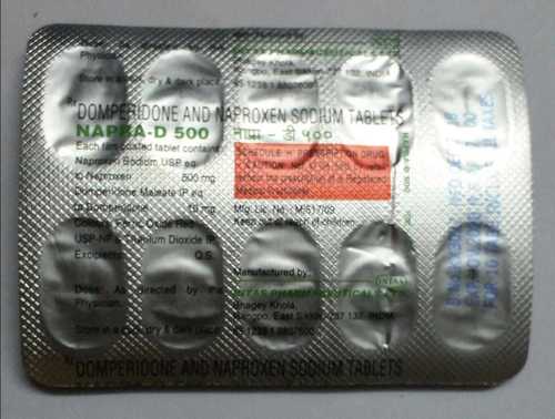 डॉम्परिडोन नेप्रोक्सन सोडियम टैब विशिष्ट दवा