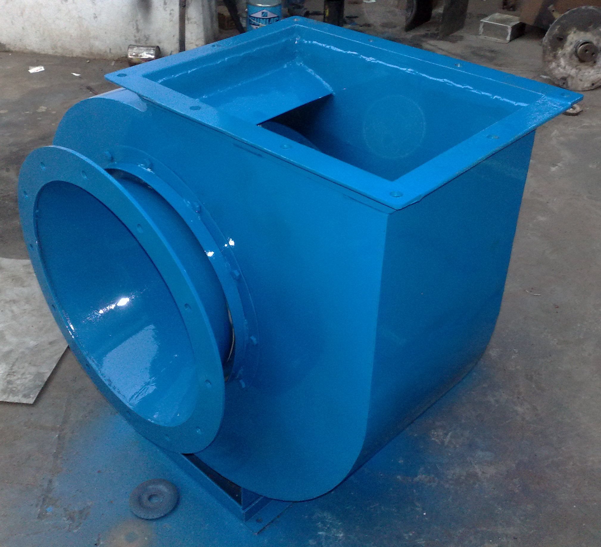 Blue Industrial Volume Blower