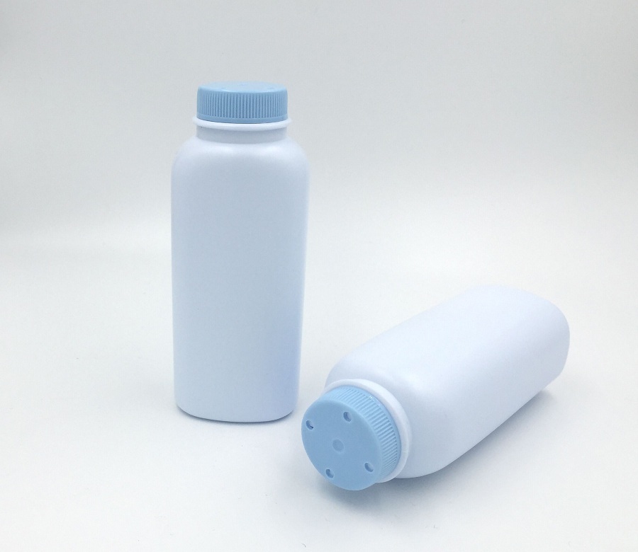 Talcum Powder Bottle - Plastic, 100g Size | Customizable Color Options, Blow Molding Processing