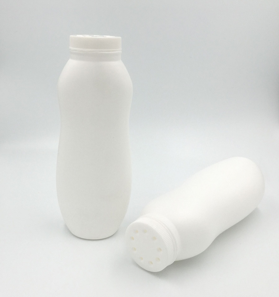 Plastic Empty Talcum Powder Bottle With Twist Lid