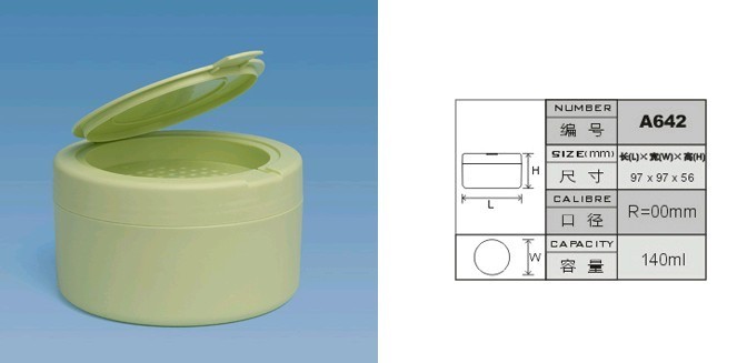 Plastic Empty Talcum Powder Box Powder Container With Holes And Lid
