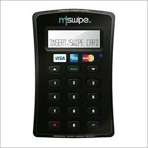 MSwipe Machine - 150-200 Gram, Black | Automatic Transactions, LED Display, Fast Internet Connection, User-Friendly Operation, 6-Month Warranty