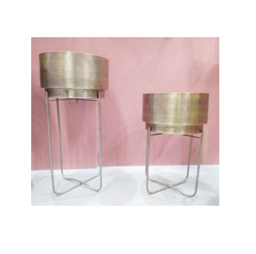 Rose Gold Garden Planter