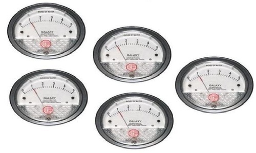Galaxy Magnehelic Gauge Model G2000-250mm Range 0-250 Mm Wc