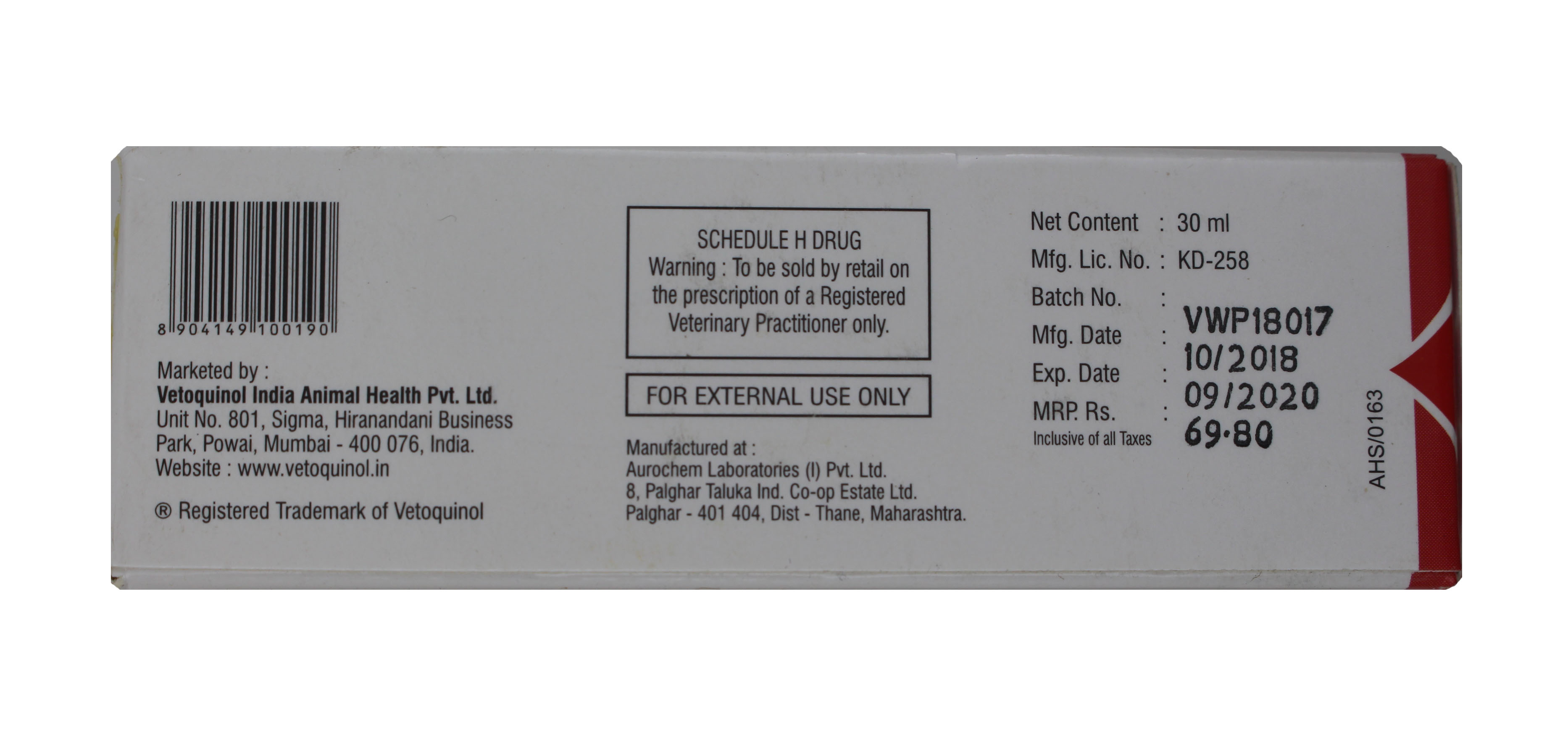 Liquid Wokazole Lotion 30ml