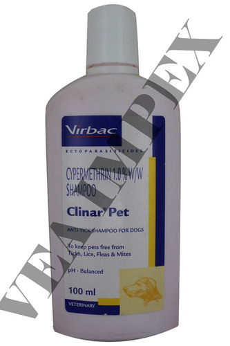 Liquid Clinar Pet Shampoo 100Ml