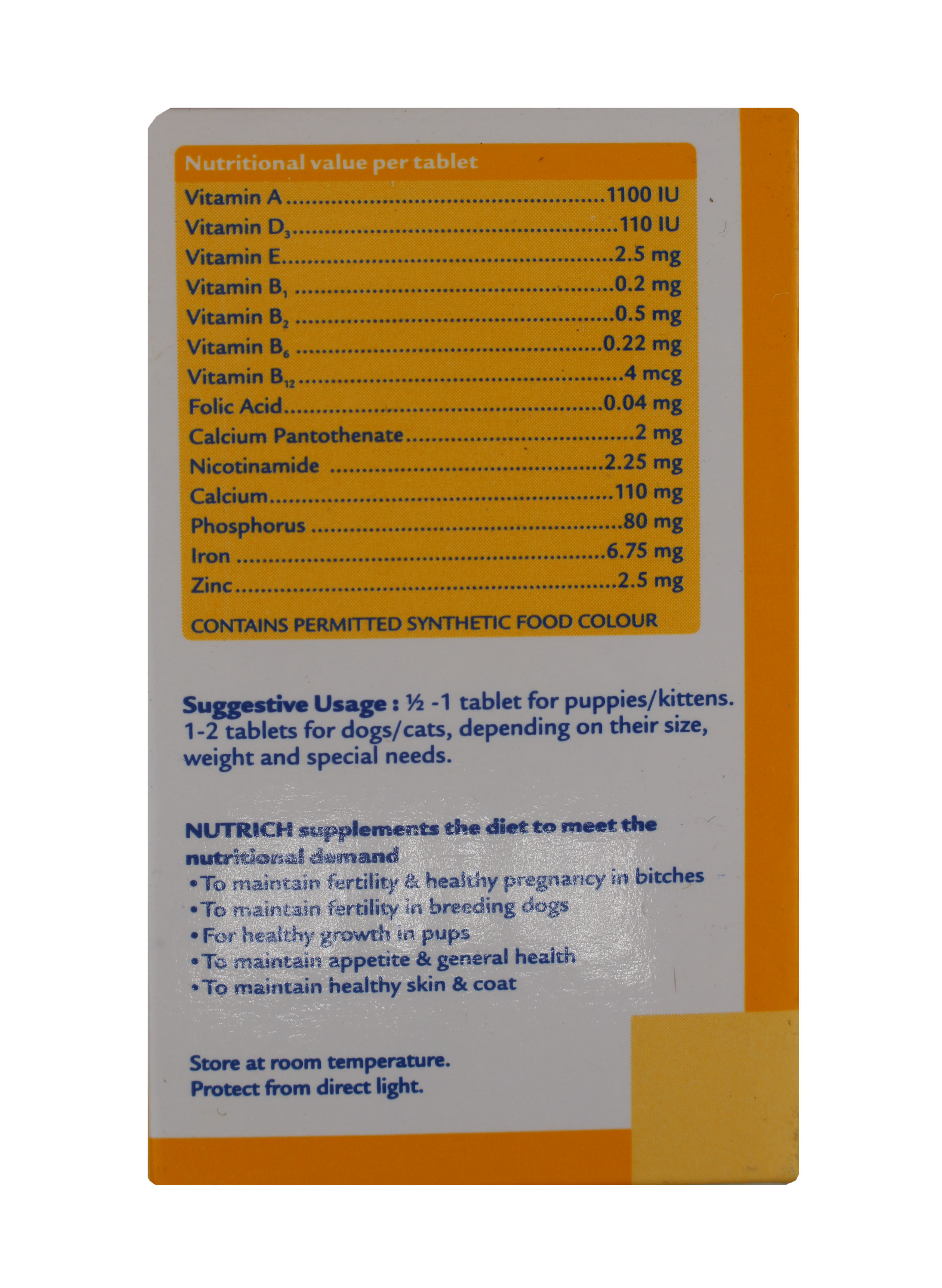 Tablets Nutrich Tabs 60s