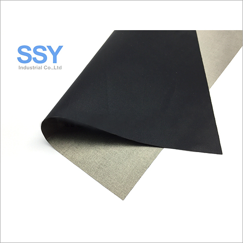 ब्लैक सिल्वर आरएफआईडी फैब्रिक