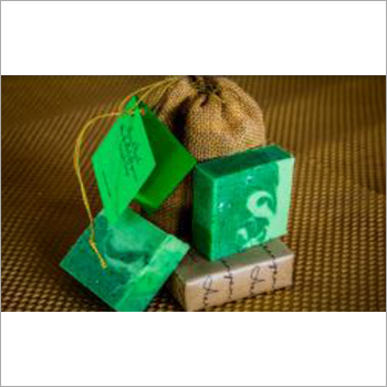 Bentonite Clay Facial Organic Soap - Solid Cube Bar | Deep Cleans Without Disturbing Skin pH Level, Customized Logo Available