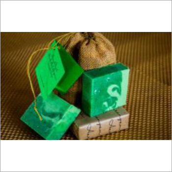 Neem And Basil Handmade Organic Soap - 100 g | All Natural Ingredients, Vegan, Gluten Free, Sulphate Free, Deep Cleans with High Foam