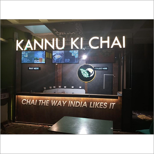 Acrylic LED Signage Board