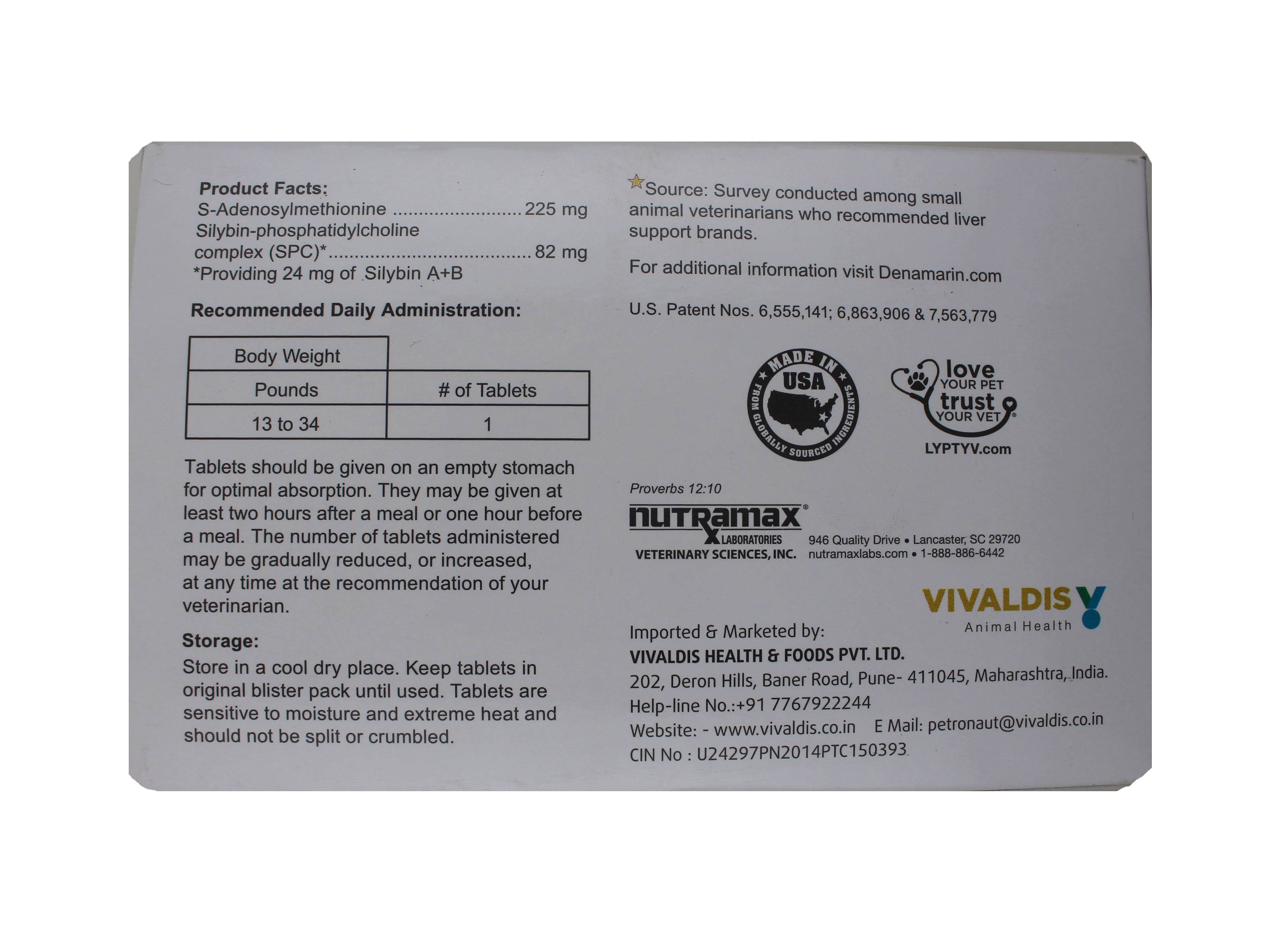 Tablets Denamarin - Medium