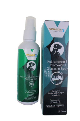 Ketoguard Spray 100Ml Recommended For: Cats