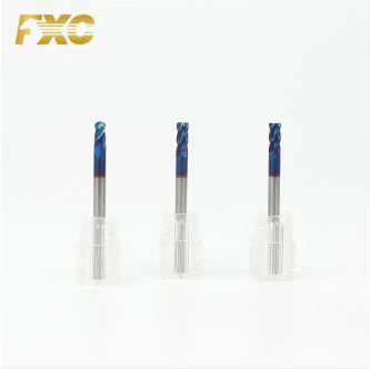 HRC60 Solid Carbide 4 Flutes Corner Radius End Mill
