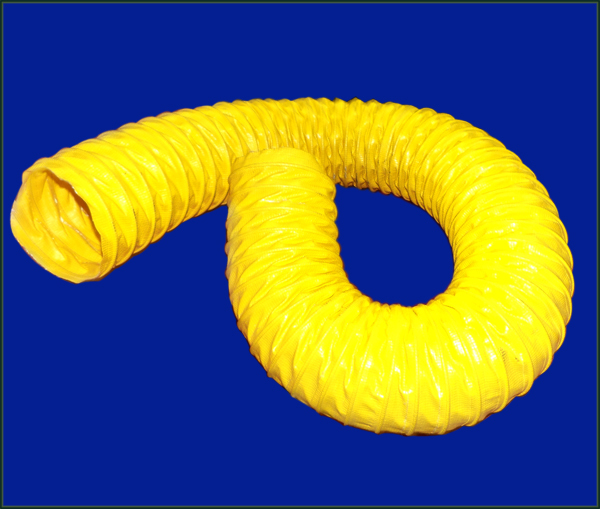 Flexible Pvc Hoses - Pvc Material, 38mm To 1000mm Diameter, Blue/black/yellow/grey/white, 4 To 10 Meters Length, Antistatic, Fire Resistant, Weather Resistant Properties