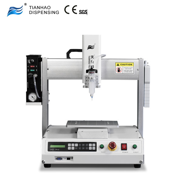 Benchtop Dispensing Robot - 300x300x100mm, High Efficiency, Low Noise, Precision Micro-stepper Motor, Lcd Display, 10kg Load Capacity, Ideal For Adhesives And Resins Dispensing