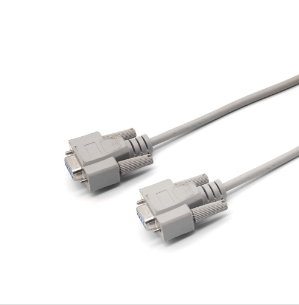 VGA To VGA Cable - Copper, Gray, 15-Pin, 1080P Resolution | Foil Shielding, Durable Build, Reliable Signal Transfer