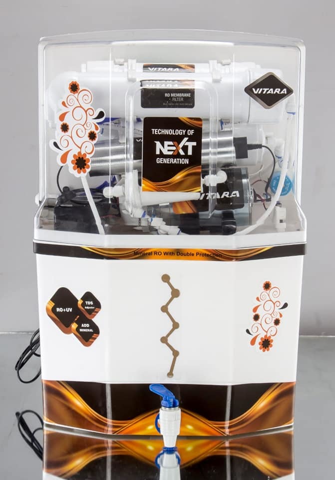 Ro Purifier - Abs Plastic 300mm X 400mm X 150mm | High Flow 10l/min Superior Tds Control Attractive New Model