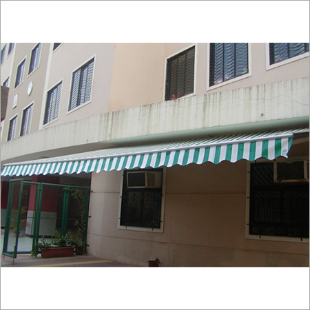 Retractable Awnings - Aluminum Frame, Customizable Dimensions, Waterproof Acrylic Fabric | Manual Or Motorized Retraction, Elegant Striped Designs, One Year Warranty