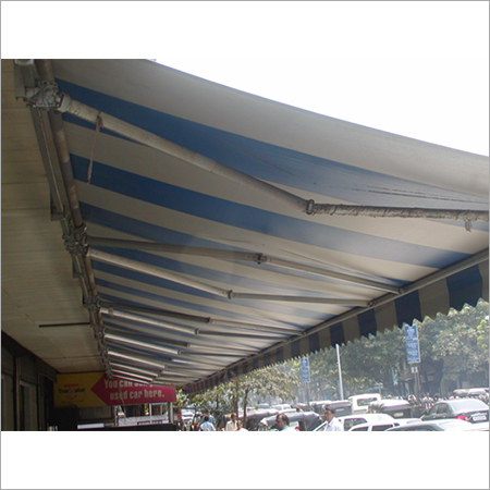 Retractable Awnings - Aluminum Frame, Customizable Dimensions, Waterproof Acrylic Fabric | Manual Or Motorized Retraction, Elegant Striped Designs, One Year Warranty