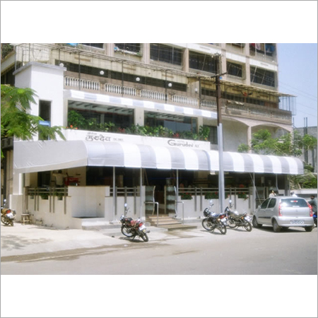 Fixed Awnings - Aluminum Frame, Customizable Dimensions, White Color | Waterproof, Easy Installation, 5-year Warranty, Enhances Visual Appeal