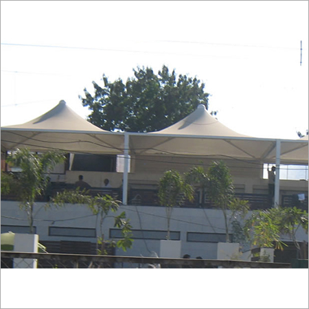 Modular Tensile Structure - Pvc Coated Polyester, Customizable Dimensions, White Color - Translucent Membrane, Waterproof, Fire Retardant, Heat Retention, Sound Dampening, Eco-friendly Design