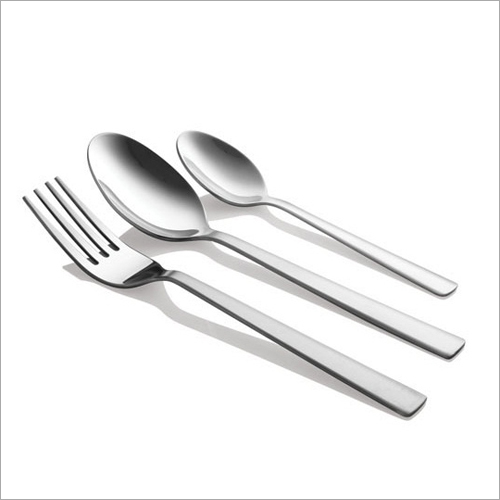 18 Pcs Combo Cutlery Set - Stainless Steel, Heat Resistant, Silver Finish | Rust Proof, Compact Design, Ideal for Household and Hotel Use