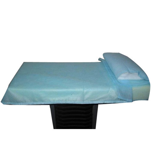 Blue Disposable Bed Sheet