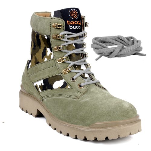 Men's Leather Boots - Size 6-10, Round Toe | Medium Heel, Washable for All Seasons