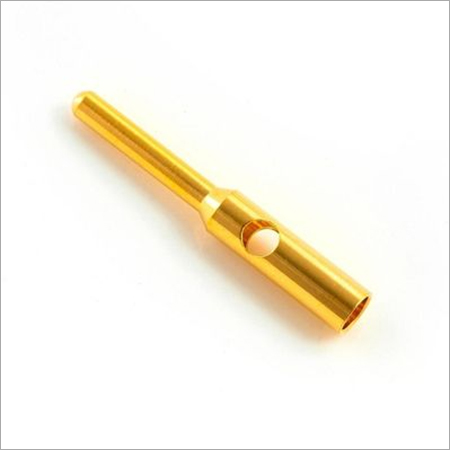 Clean From Oil & Burns / Nitric Washed Brass Precision Electronic Connectors