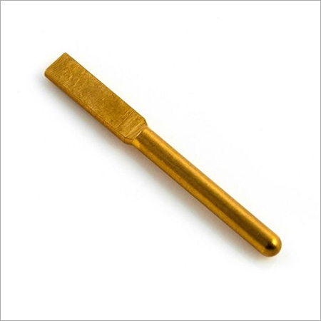 Brass Precision Electronic Components - Free Cutting Brass, 1-100 mm Length, Golden Color | Precision Turned Components with +/-0.05 mm Tolerance, Multiple Thread Specs