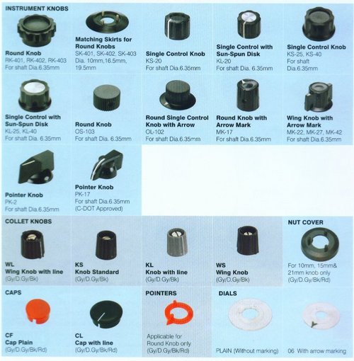 इंस्ट्रूमेंट नॉब्स