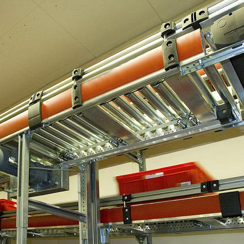 Manual Monorail Overhead Conveyor - Mild Steel, 10-500 Size | 15-2000 Kg Load Capacity, Flexible Design, Semi-Automatic, Hassle-Free Relocation