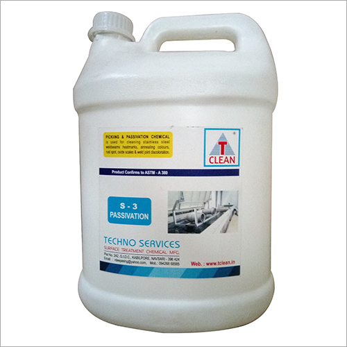 पैसिवेशन केमिकल्स एप्लीकेशन: मेटल