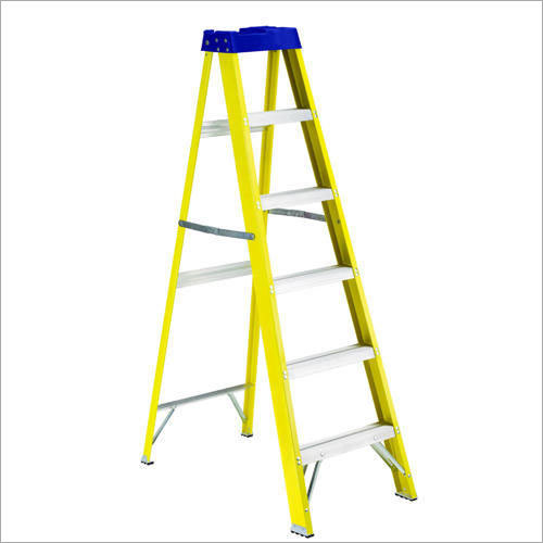 Compact Design And Slip Resistant Platform Grp Self Supported Ladders