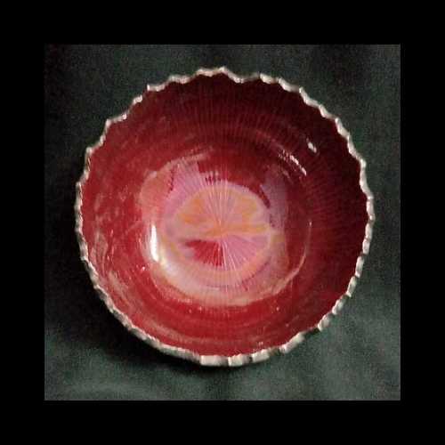 COLOURED FRUIT BOWL