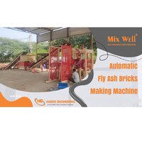 औद्योगिक फ्लाई ऐश ईंट बनाने की मशीन