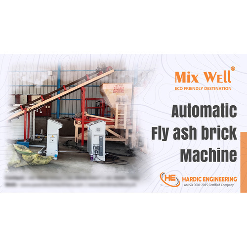 Fully Automatic Heavy Duty Fly Ash Brick Making Machine - Capacity: 1000- 1500 Pcs/Hr