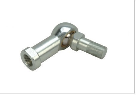 Din Angled Ball Joint - Stainless Steel, Polished Finish | High Precision, Durable Compression And Shear Resistance, 1-year Warranty