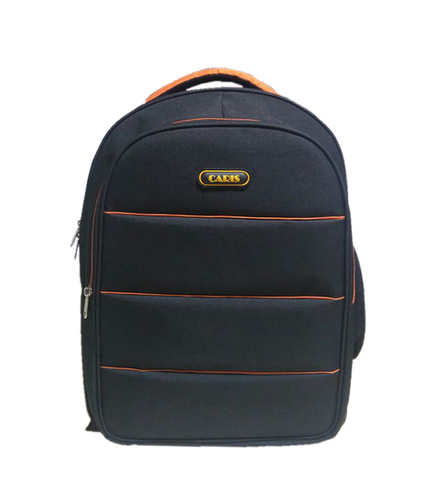 Caris 17" Black 20L School Bag Sb17001 Design: As Per Customer Requirement