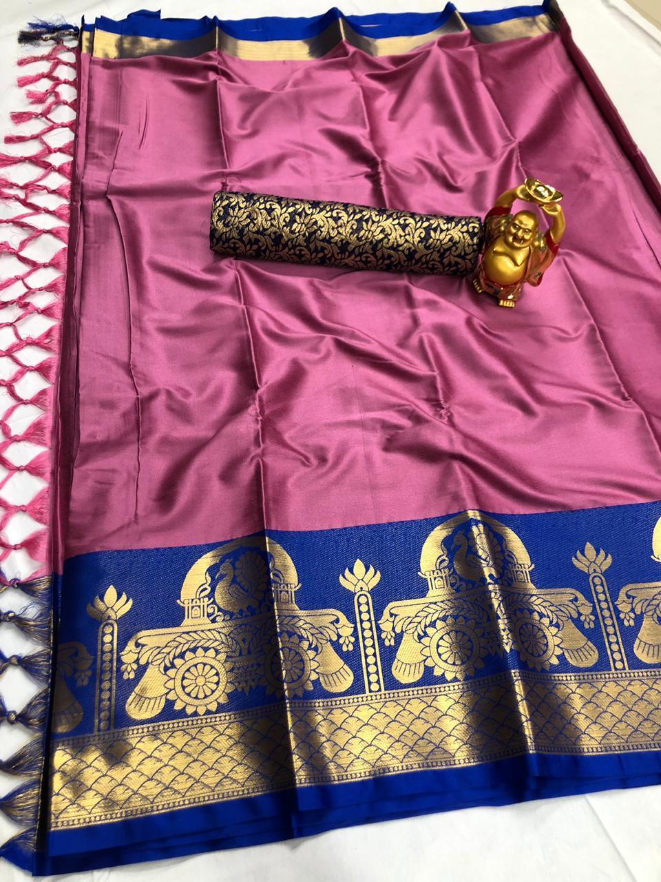 Printed Cotton Silk Sarees