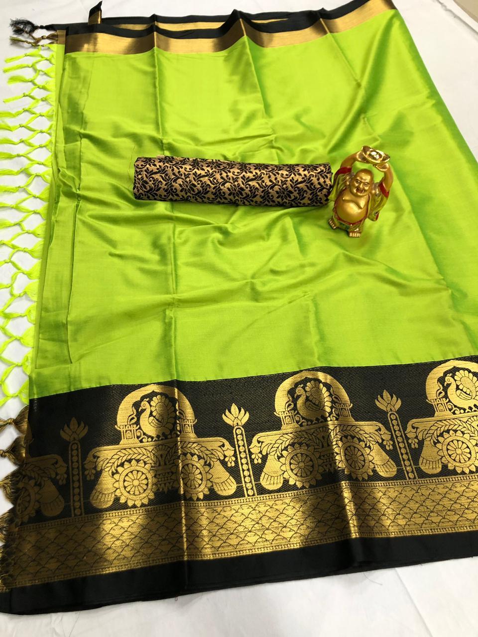 Printed Cotton Silk Sarees