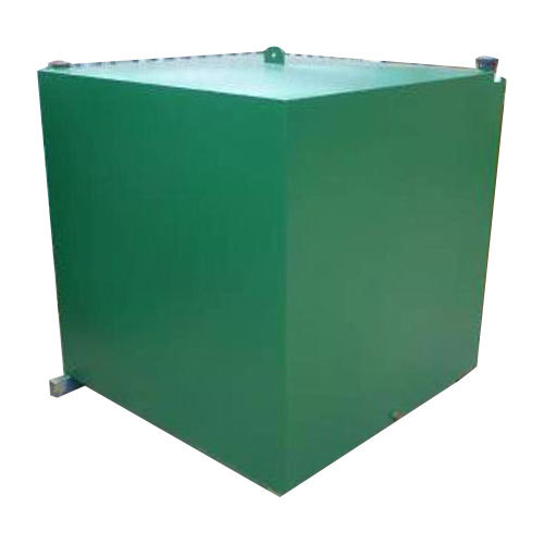 Diesel Storage Tank - Metal Alloy Construction, High Capacity with Lockable Lid | Corrosion Resistant, Impact Resistance, UV Stability, Wear Resistance
