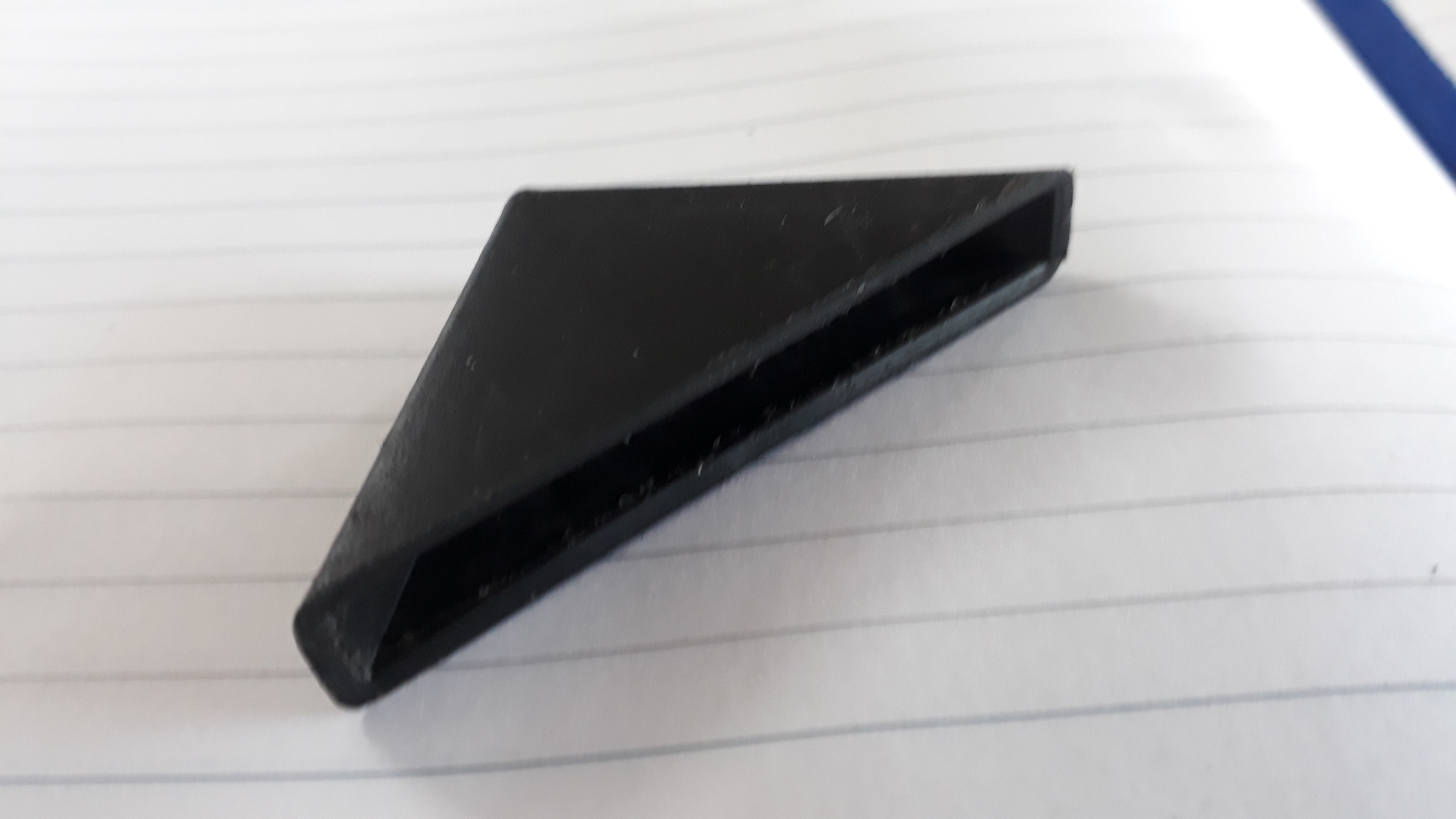 Plastic Edge Protector - Plastic, 5 Mm, Black | Lightweight, Galvanized Surface Treatment, Industrial Use, Edge Protection