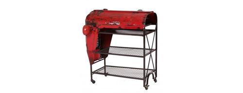 Antique Bar Tractor Hood - Iron, 83x62x122 cm | Handmade Artwork, Durable Outdoor Bar Furniture, Modern European Style