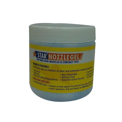 White Anti Spatter Nozzel Gel Star