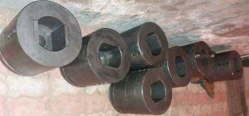 Universal Coupling - High-Grade Steel, Customizable Diameter, Black Color | Manual Control, Hexagonal Shape, Close Tolerance Manufacturing, Heat-Treated for Durability