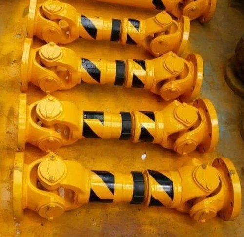Universal Cross - High-Grade Steel, Various Diameters & Weights, Yellow with Black Accents | High Torque Capacity, Mechanical Control System, ISO Standard Quality Control