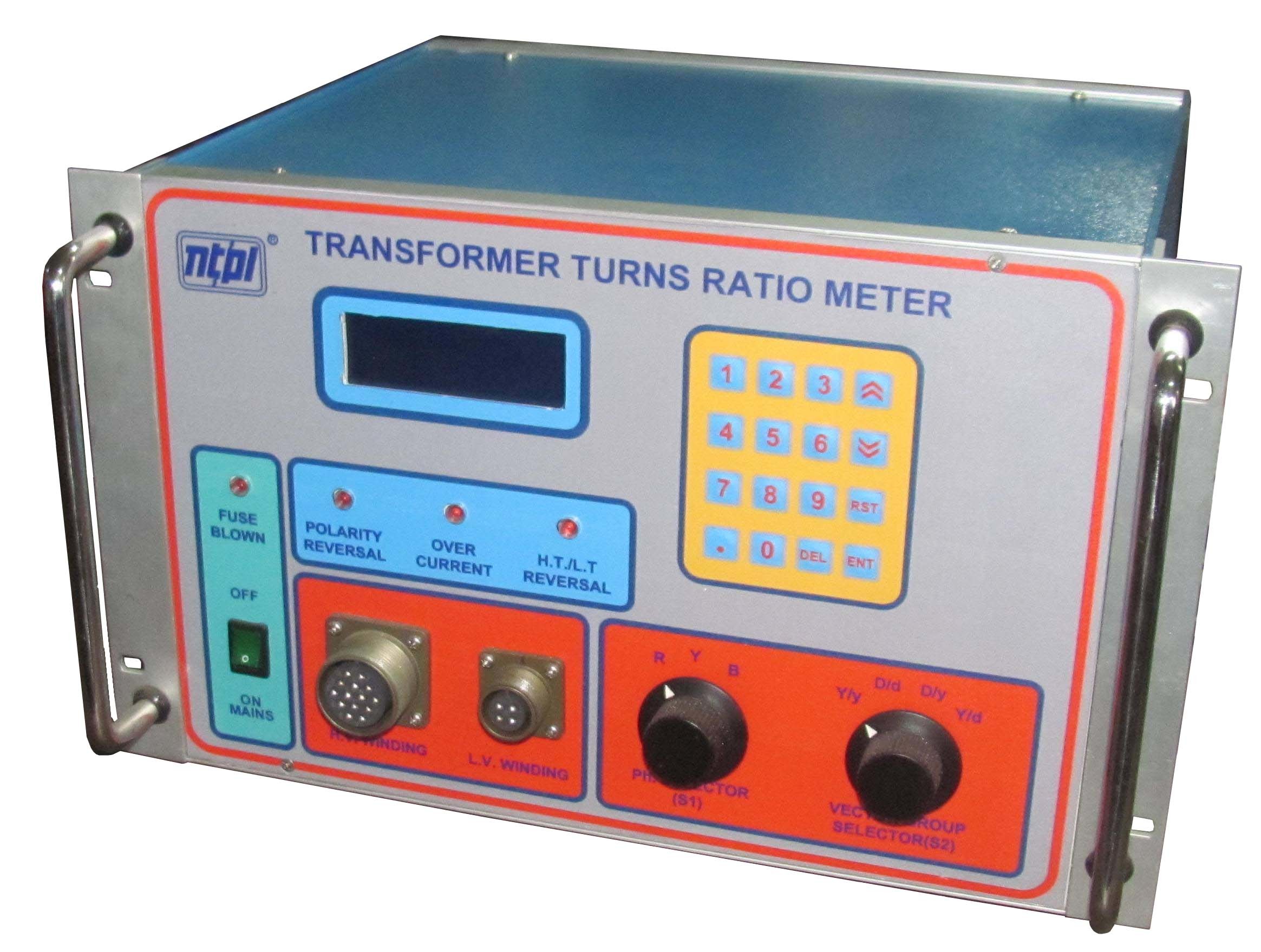 Transformer Turns Ratio Meter Ttr10 - 12-month Warranty, Manual Operation With Analog-digital Meter, 1:1.5 Accuracy, 0.00001 Least Count, 110 To 100 Volts Ac, Optimizable For Client Requirements