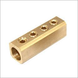 Golden Brass Electrical Connectors